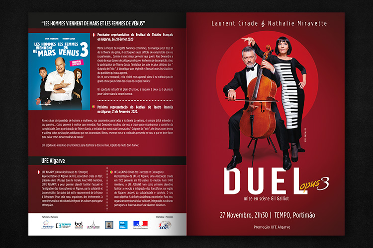 DUEL Opus 3 - UFE Algarve e Teatro Tempo, Portimão